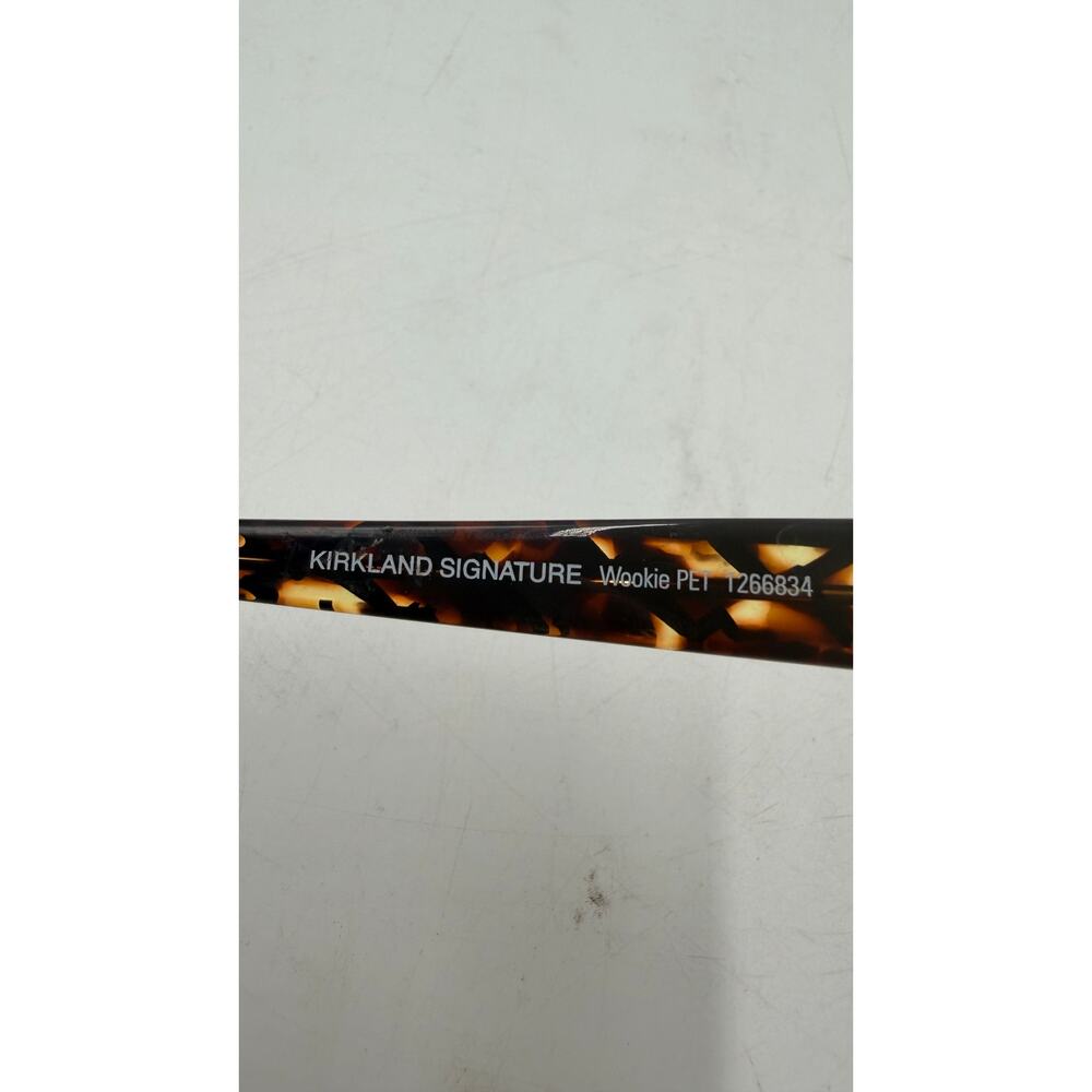 Kirkland Signature Sunglasses Wookie PET 1266834 53-19-140 Tortoise Brown 19607 - Picture 7 of 7